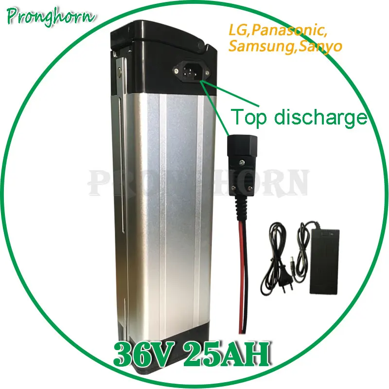 Верхнее нагнетание 36 V 500 W 1000 W EBike батарея 36 V 24Ah 25Ah использовать для бренд ячейка Электрический велосипед литиевая батарея для двигатель bafang