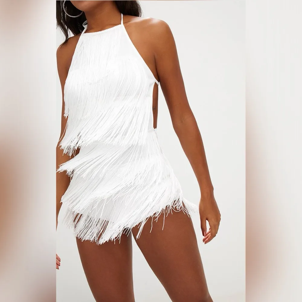 Herve Leger Babe Лидер продаж Пляжная боди на шнуровке спинки кисточкой бинты Лето узкие