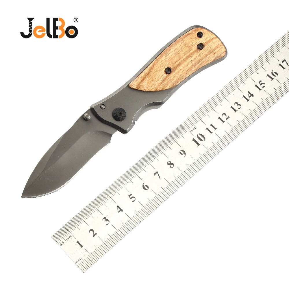 JelBo практичный складной нож открытый функция кемпинг выживания тактический