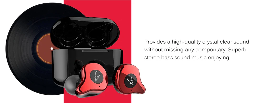 Sabbat E12 TWS bluetooth-гарнитура 5,0 бинауральные стерео наушники-вкладыши мини беспроводные наушники с зарядным отсеком