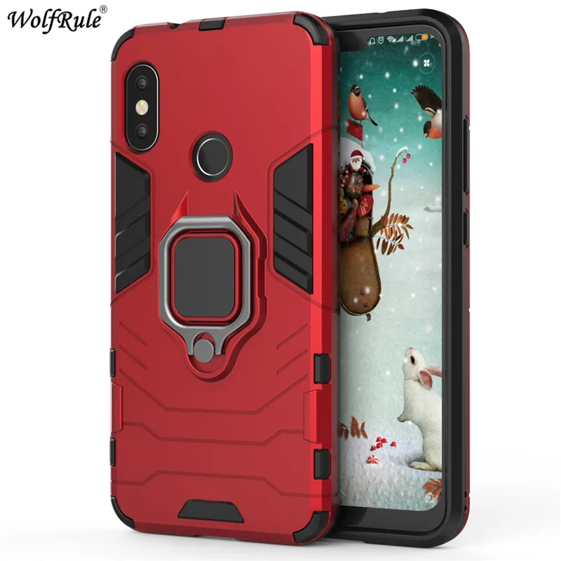Для Xiaomi mi A2 Lite чехол mi 9 Lite mi A3 8 SE 9T Pro 6X A2 A1 кольцо держатель Броня бампер чехол для телефона для Xiaomi mi A2 Lite чехол - Цвет: Red