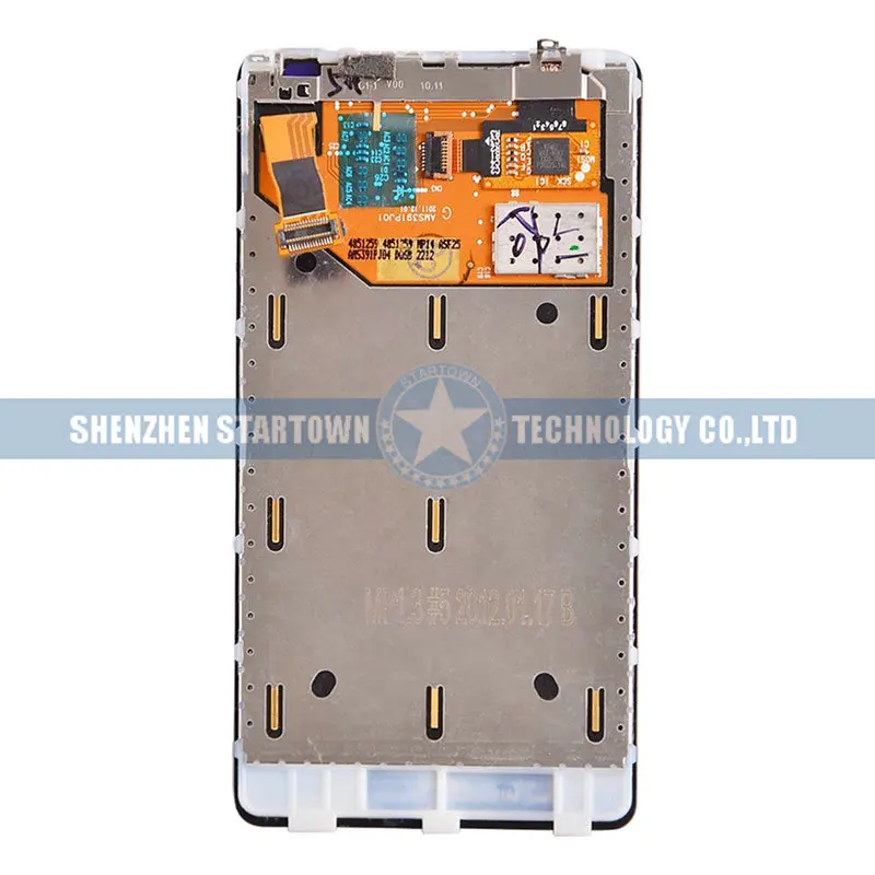 10 шт./лот черный цвет замена дигитайзер сенсорный экран передняя панель