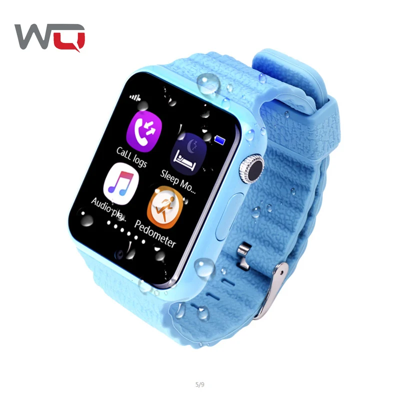WQ V7K детские GPS умные часы детский позиционирование безопасный монитор с камерой