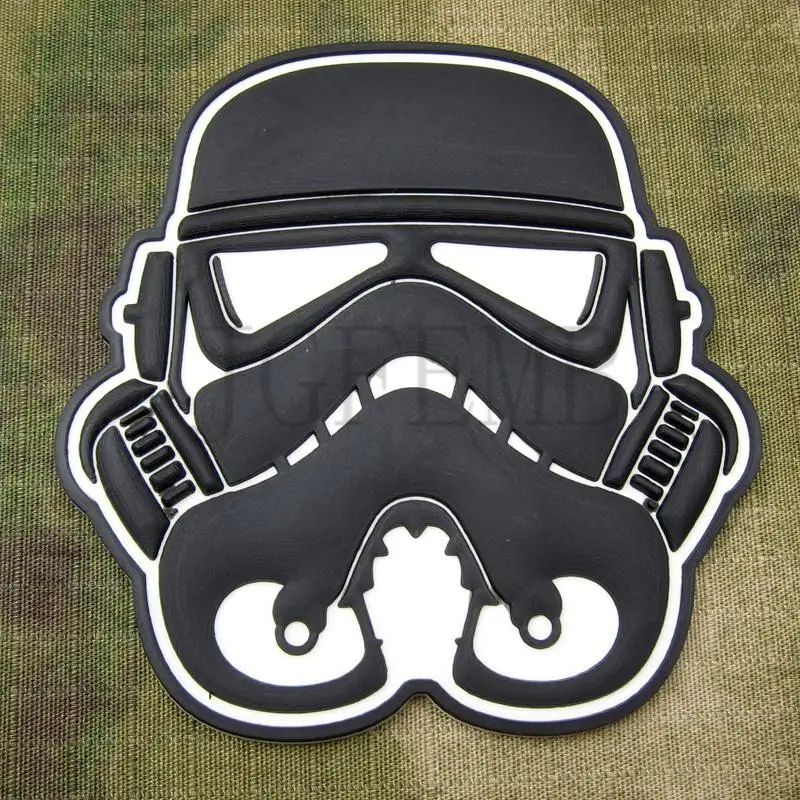 Черный 501 й легион имперский штормовик логотип военный 3D ПВХ патч PB1649|3d pvc patch|patches