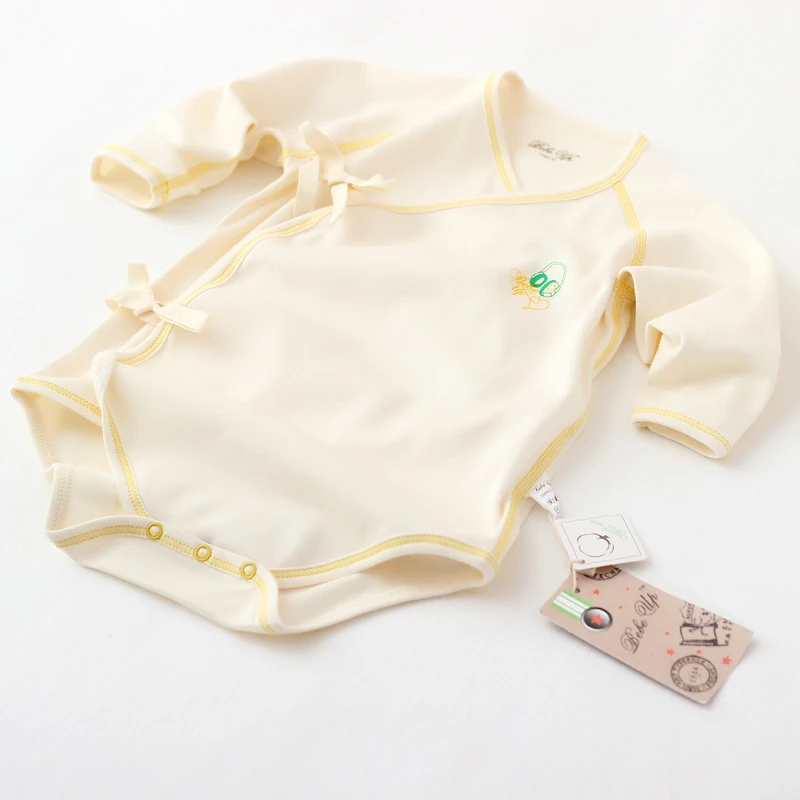 Боди с длинными рукавами для новорожденных цельнокроеная одежда маленьких