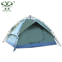 outdoor gazebo tent 3 4 person multifunction quick automatic opening waterproof camping tents for rest family