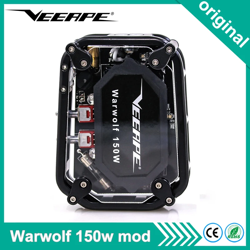 Veeape warwolf лазерный Vape мод 50 Вт 100 150 3500 мАч батарея лазерная коробка электронная