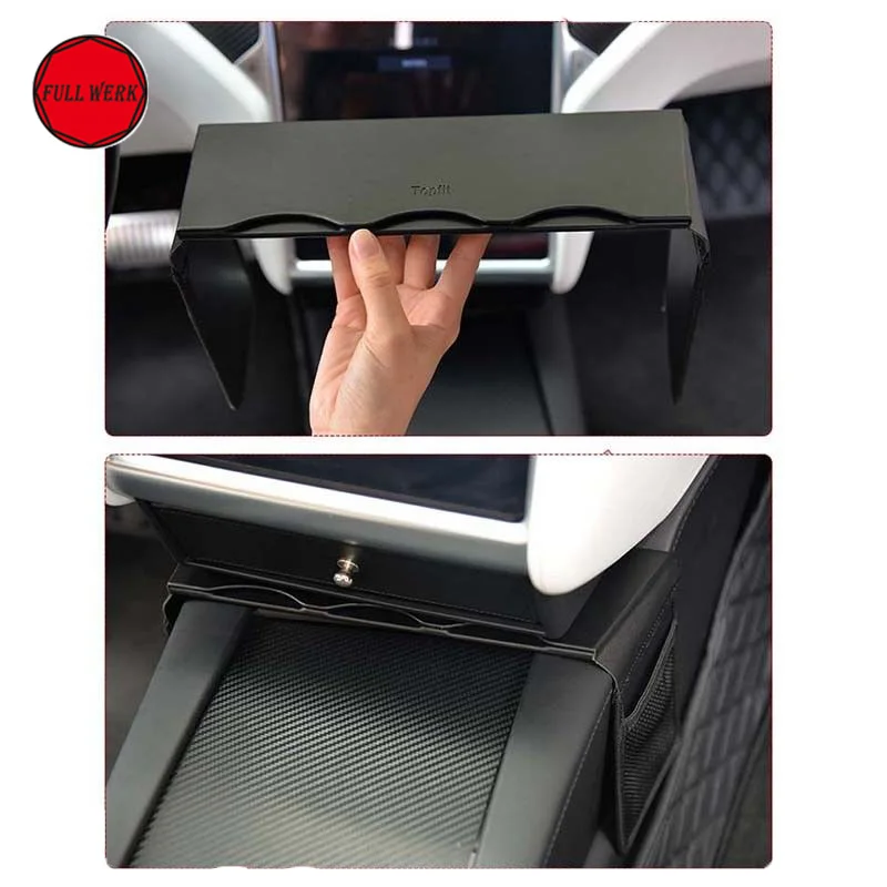 Органайзер для карт с центральной консолью подлокотник контейнер хранения