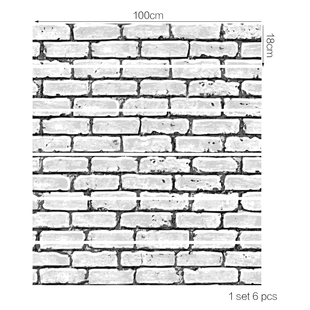 6 шт. водонепроницаемые 3D Наклейки для гостиной лестницы|3d pattern|floor 3d stickerwaterproof floor