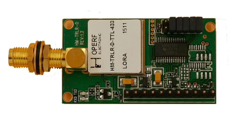 LoRa трансивер ультра дальний беспроводной HM TRLR D TTL 433 868 915 МГц| |