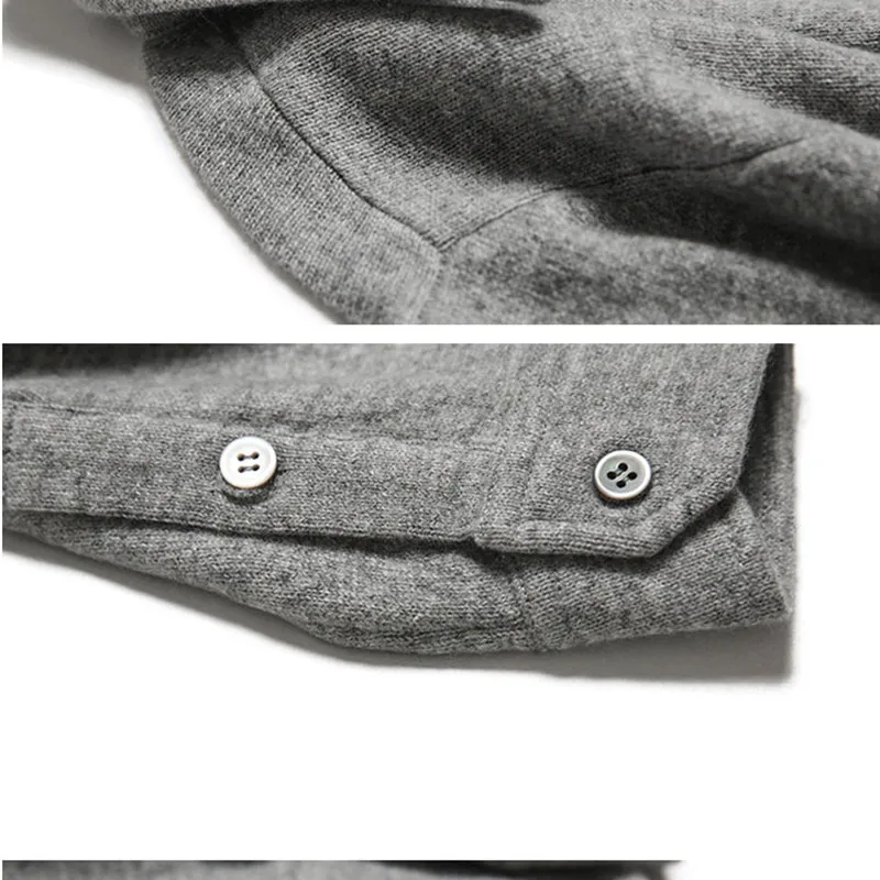 

Cardigan Sweater Female 2019 Spring New Solid Color Lapel Top Casual Single-breasted Knit Sweater Shirt Collar Shirt