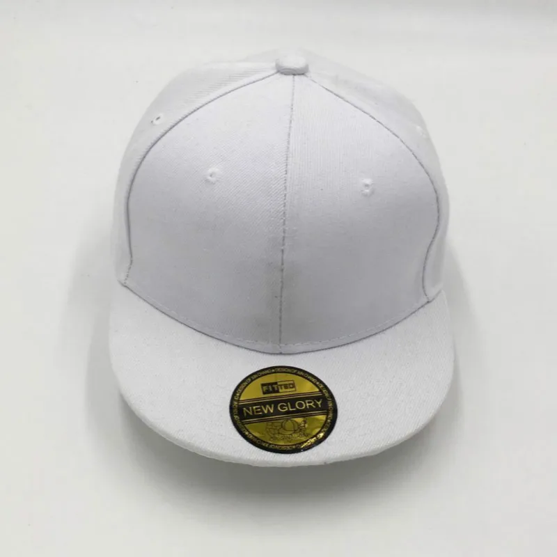 Который в душ бренд в стиле хип-хоп шапка для детей тенденции моды дети пустой Регулируемый мальчик Кепка с прямым козырьком