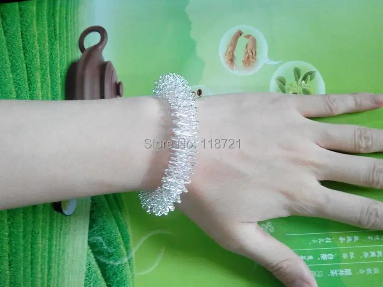 Супер распродажа 10 шт./лот массажер запястье Кольцо Иглоукалывание кольцо массаж руки Relax|acupuncture ring|massage