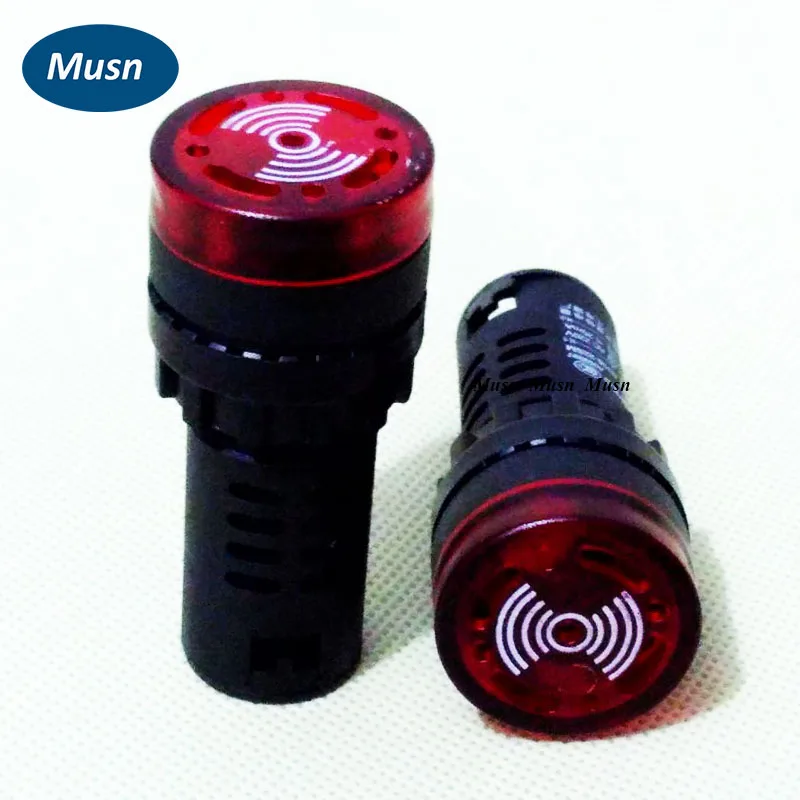 AD16 22SM сигнальная светового Индикатора Лампа вспышка зуммер 12V 24V 220V 380V|indicator