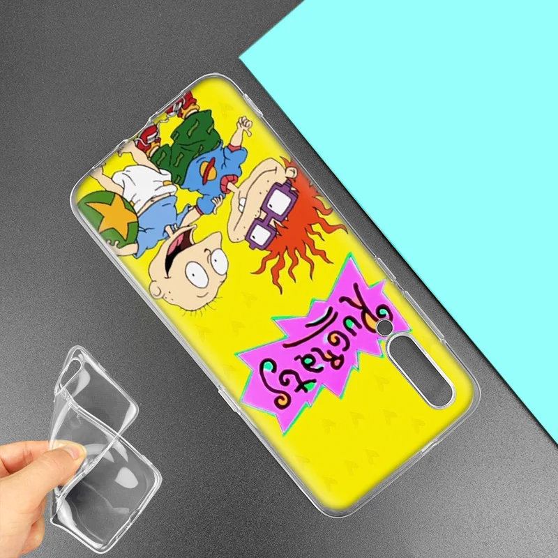 Потрясающий чехол Rugrats для huawei P20 P30 P Smart Z Plus P10 P9 P8 mate 10 20 lite Pro, роскошные силиконовые чехлы для телефонов