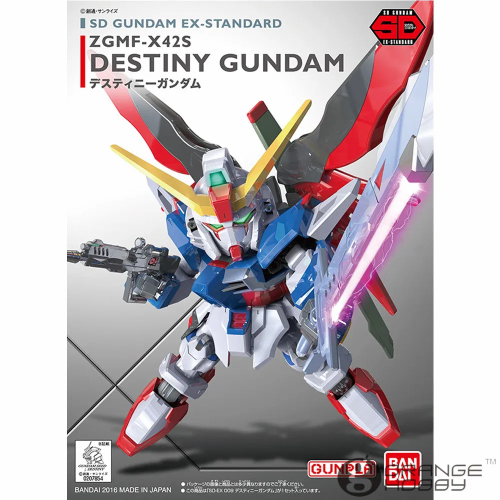 OHS Bandai SD экс стандарт 009 Q Ver ZGMF X42S delivery Gundam мобильный костюм комплекты моделей|model