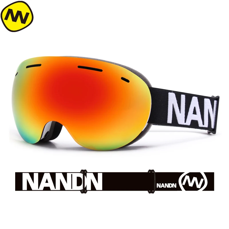 

NANDN Ski goggles double UV400 anti-fog big ski mask glasses skiing men women snow snowboard gogglesNG5