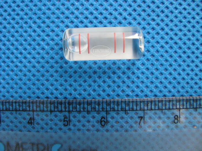 QASE 8*21 мм DA3 Высокоточный уровень стекла пузырьковый цилиндрический спиртовой