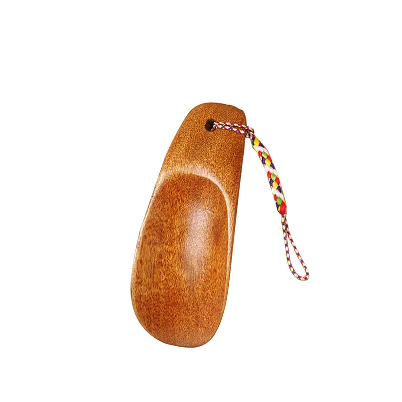 1 шт. рожок для обуви из цельного дерева щипцы потянув мини Портативный Съемник