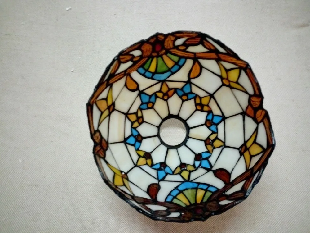 FUMAT Baroque Glass Lamp Retro Stained Pendant Light For Living room Corridor Bedroom Vitrage Mosaic glass | Лампы и освещение