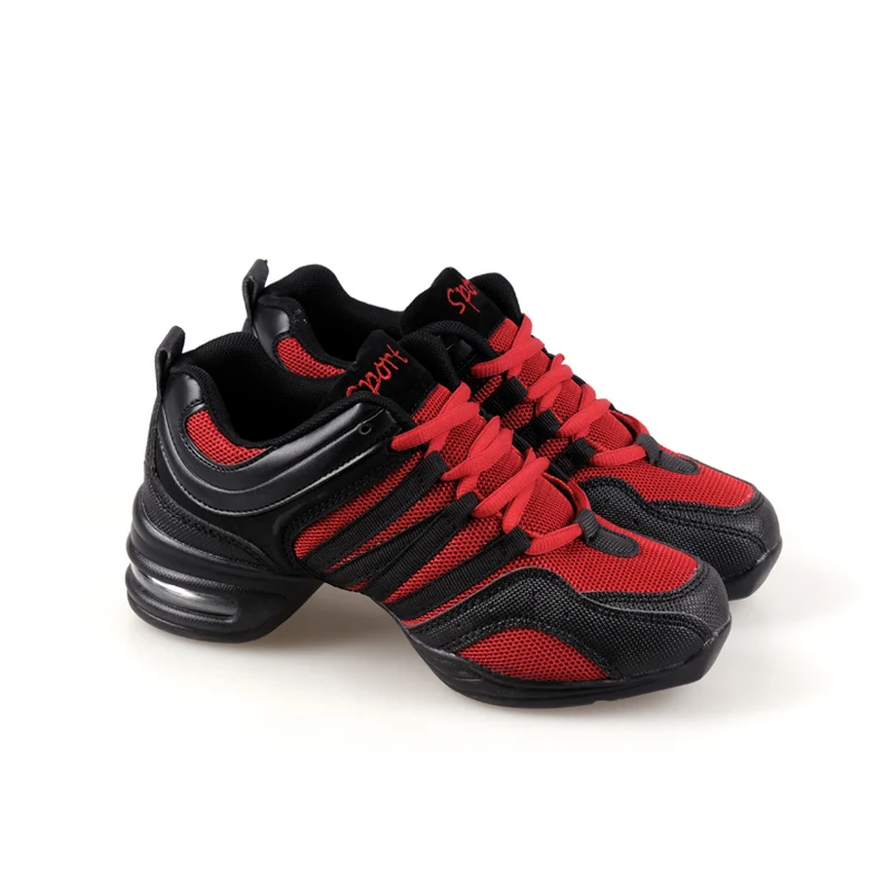 Hot Sports Feature Soft Outsole Breath Dance Shoes LUCYLEYTE Sneakers For Woman Practice  Modern  Jazz  