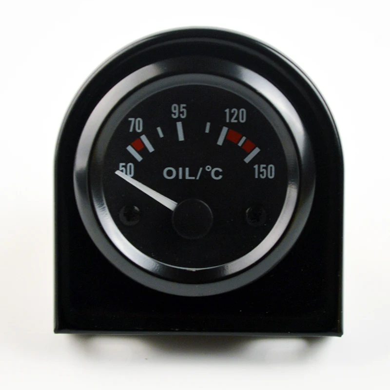 Dragon Gauge " 52 мм Датчик температуры масла автомобиля 50~ 150 градусов 12 В измеритель температуры черный корпус