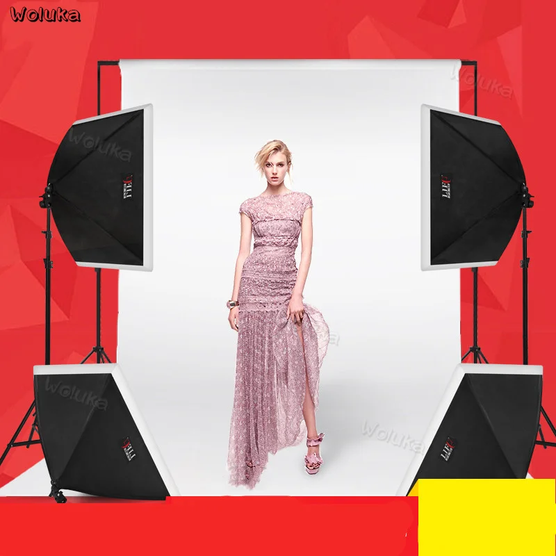 Фотографический набор софтбокс с лампой LED лампа для студийных съемок студия