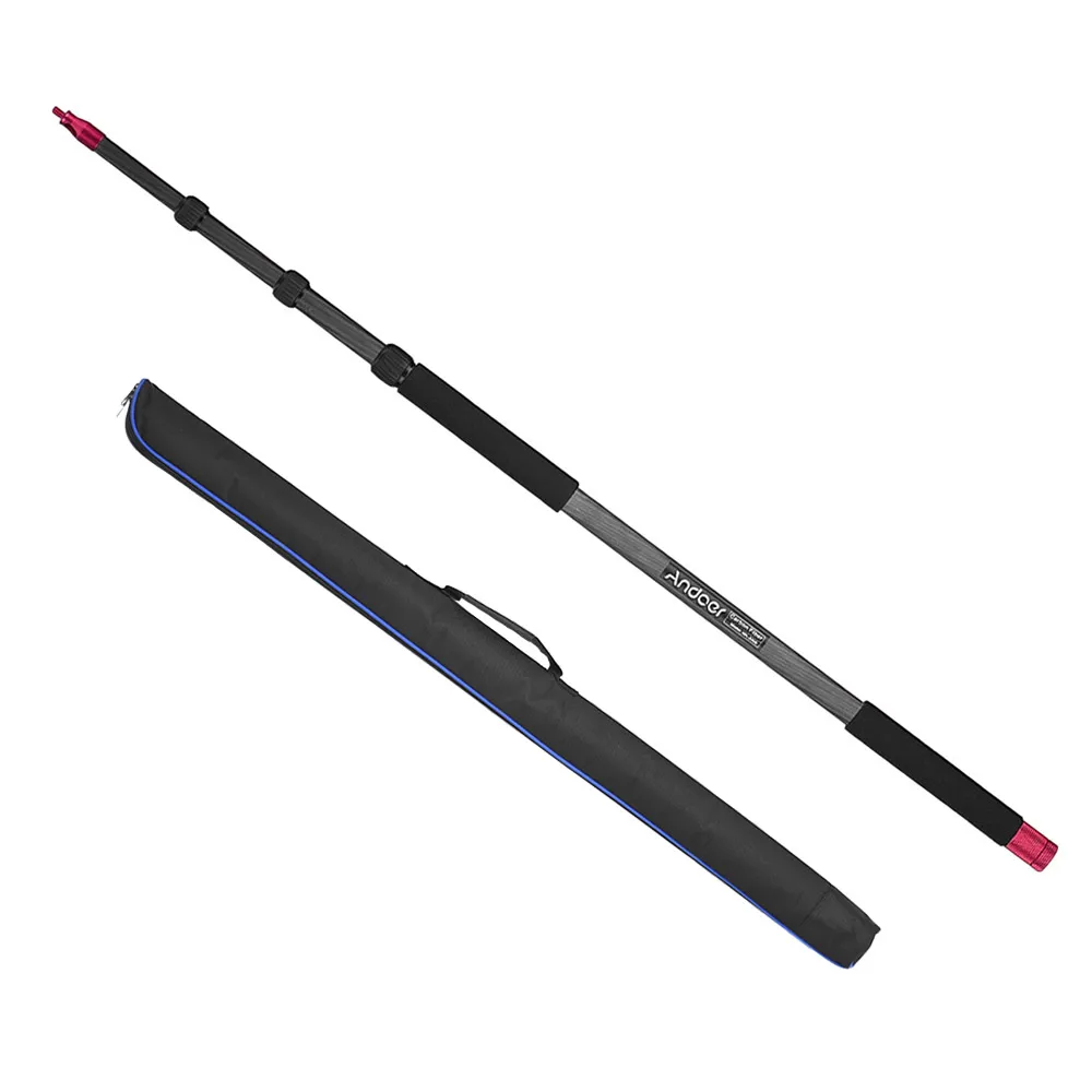 Andoer MK 3000 3 м/9 8 Фута карбоновый микрофон держатель стрелы кронштейн полюс