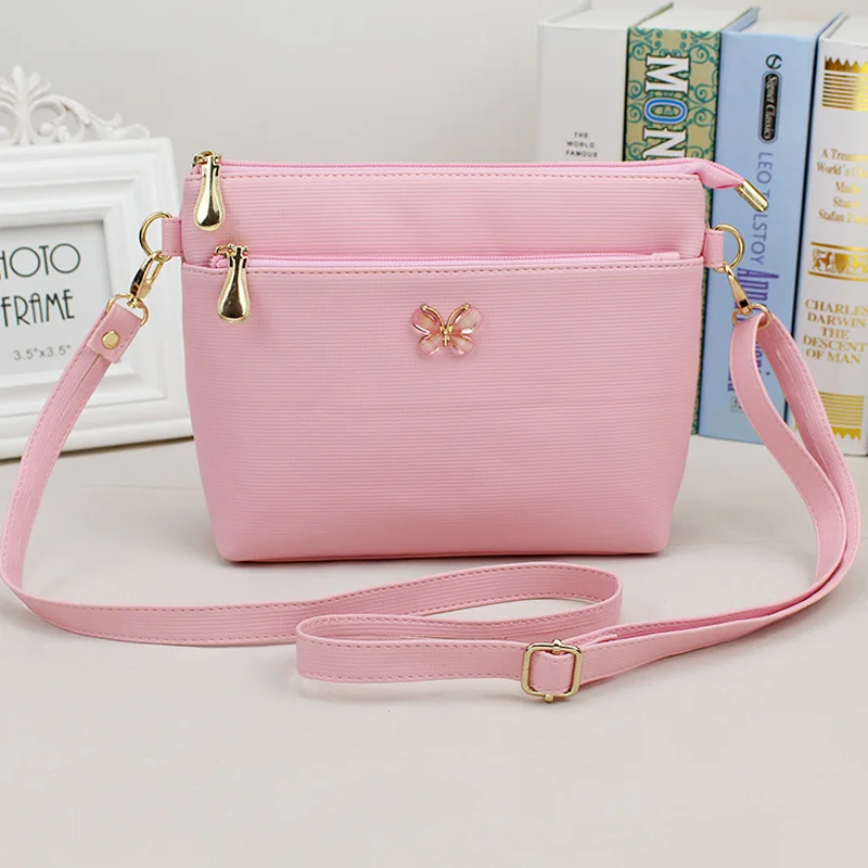 Модная женская сумка на плечо кошельки и сумочки милые сумки через с бантом для