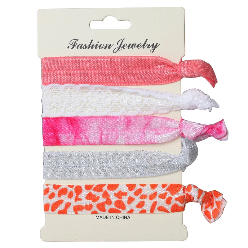 2017 новые красочные эластичные резинки для волос женщин аксессуары веревочки