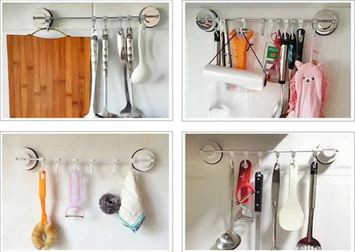Кухонный Органайзер на присоске Dehub кухонная утварь ложка ковш шпатель крючок