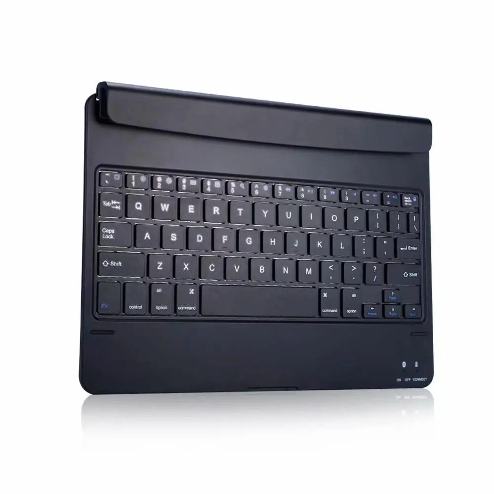 standard keyboard Тонкий русский/Иврит/испанский беспроводной Bluetooth клавиатура док-станция чехол Funda подставка держатель чехол для Apple iPad Pro 9,7 дюйма планшета - Цвет: standard keyboard