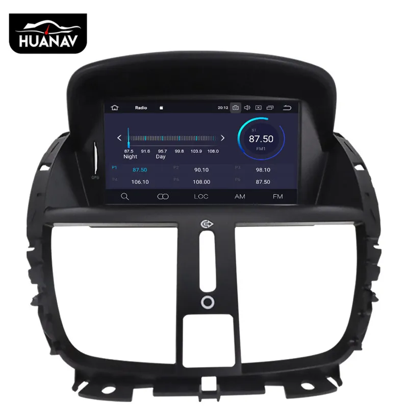 Автомобильный DVD плеер на Android 9 0 GPS навигация для Peugeot 207 2008 2014 стерео головное