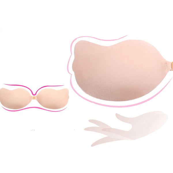 Бюстгальтер женский бесшовный с чашками пуш-ап и открытой спиной | Женская одежда