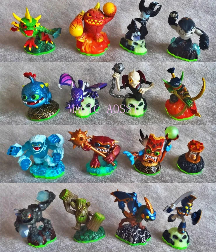 Оригинальные экшн фигурки Skylanders Spyro's Adventure коллекционная команда дерево