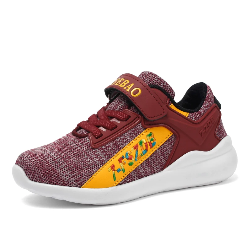 2018 New Embroidery Style Kids Sneakers Mesh Breathable Boys Running Shoes Girls Trainers Children's Sport Lightweight | Спорт и