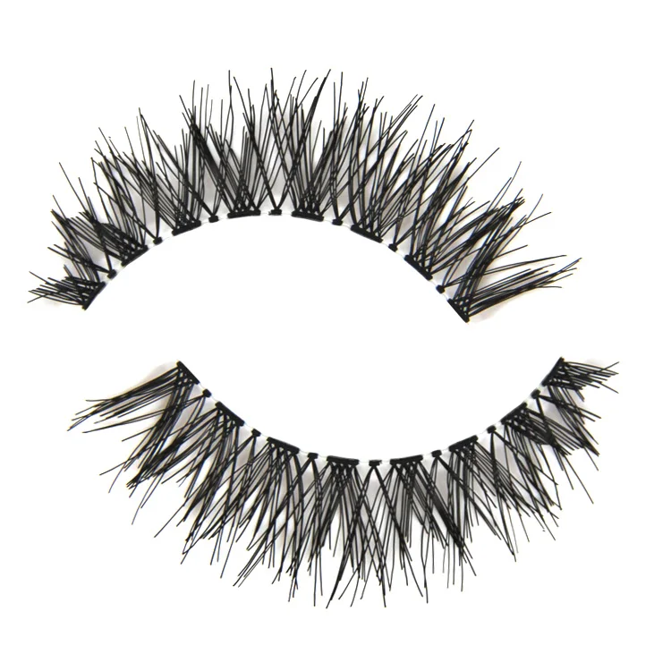 5 пара/лот прозрачный черный грязный крест накладные ресницы Bigeye длинные толстые натуральный макияж Поддельные ресницы Инструменты для наращивания