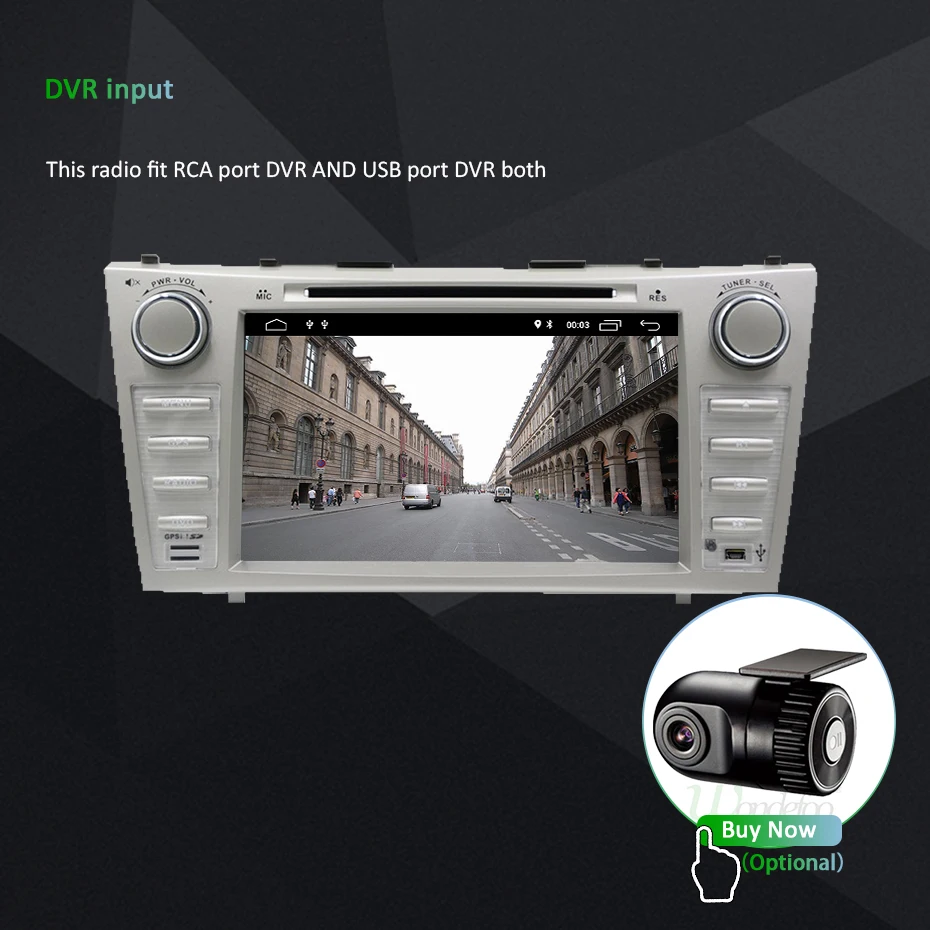 DSP ips 4G ram 64G rom Android 9,0 AV выход автомобильный dvd-плеер для Toyota Camry 2007 2008 2009 2010 gps-навигация, радио, стерео