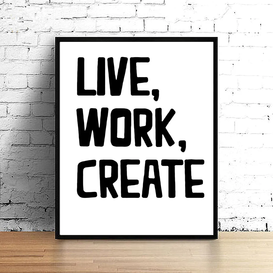 Alphabet Feather Quotes Love Wall Art Canvas Painting Nordic Posters And Prints Black White Pictures For Living Room Decor | Дом и сад