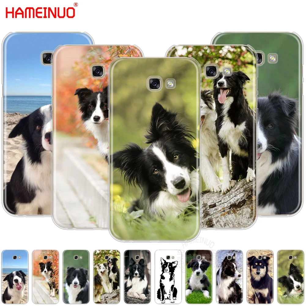 HAMEINUO border collie dog чехол для сотового телефона Samsung Galaxy A3 A310 A5 A510 A7 A8 A9 2016 2017|Бамперы| |