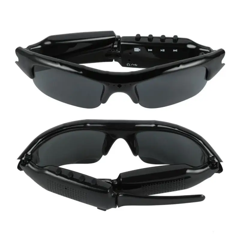 Kalemer носимых Камера очки спортивные солнцезащитные видеокамера MP3 плеер видео