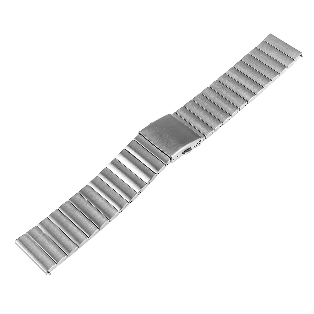 Быстросъемный браслет из нержавеющей стали для часов Asus Zenwatch 1 2 22 мм Pebble Time LG G Watch