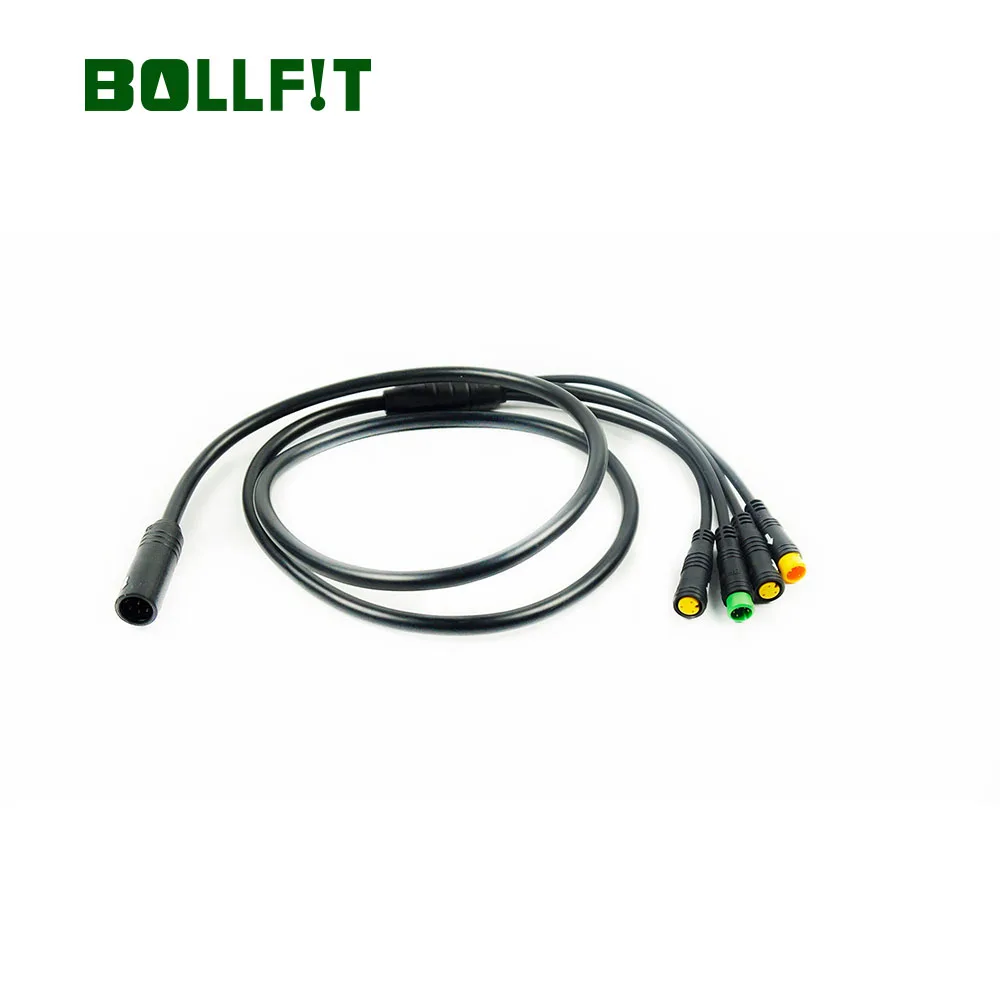 Электрический велосипед Bollfit Bafang с центральным приводом, комплект eb-автобусного кабеля, BBS мотор eb-автобус 1T4 BBS01/02 BBSHD Электрический велосипед