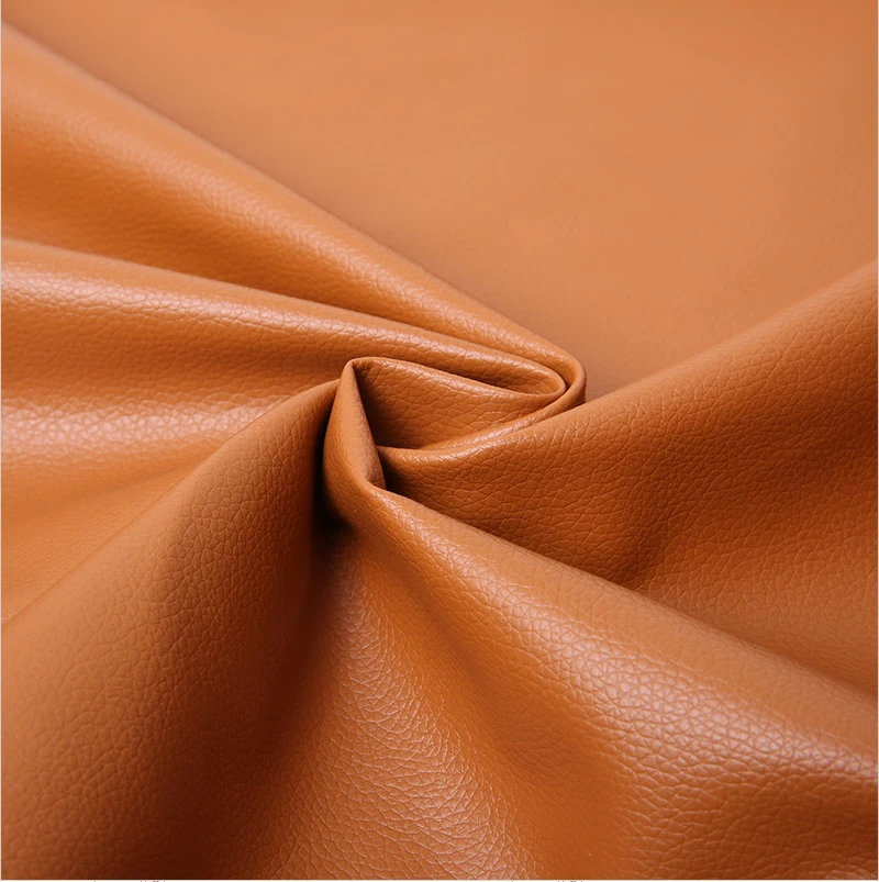 Ткань из искусственной кожи с узором Личи 50 см * 138 |