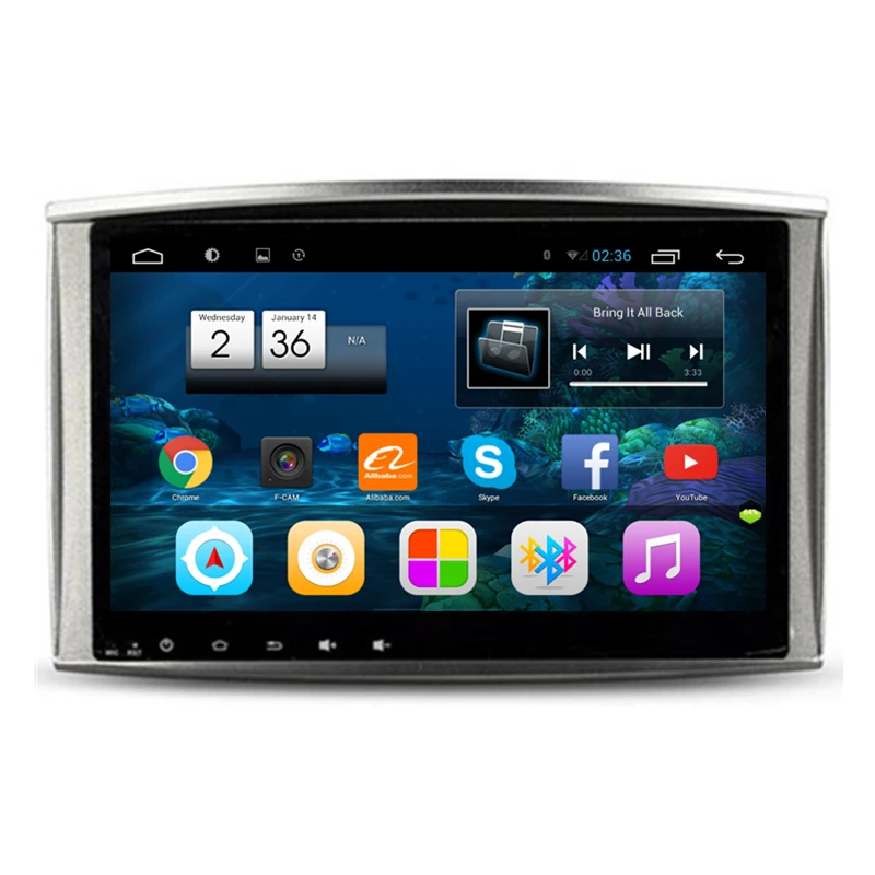 Головное устройство для Toyota Land Cruiser 10 2 100 дюймов Android|autoradio|autoradio double din gpsautoradio gps 1 |