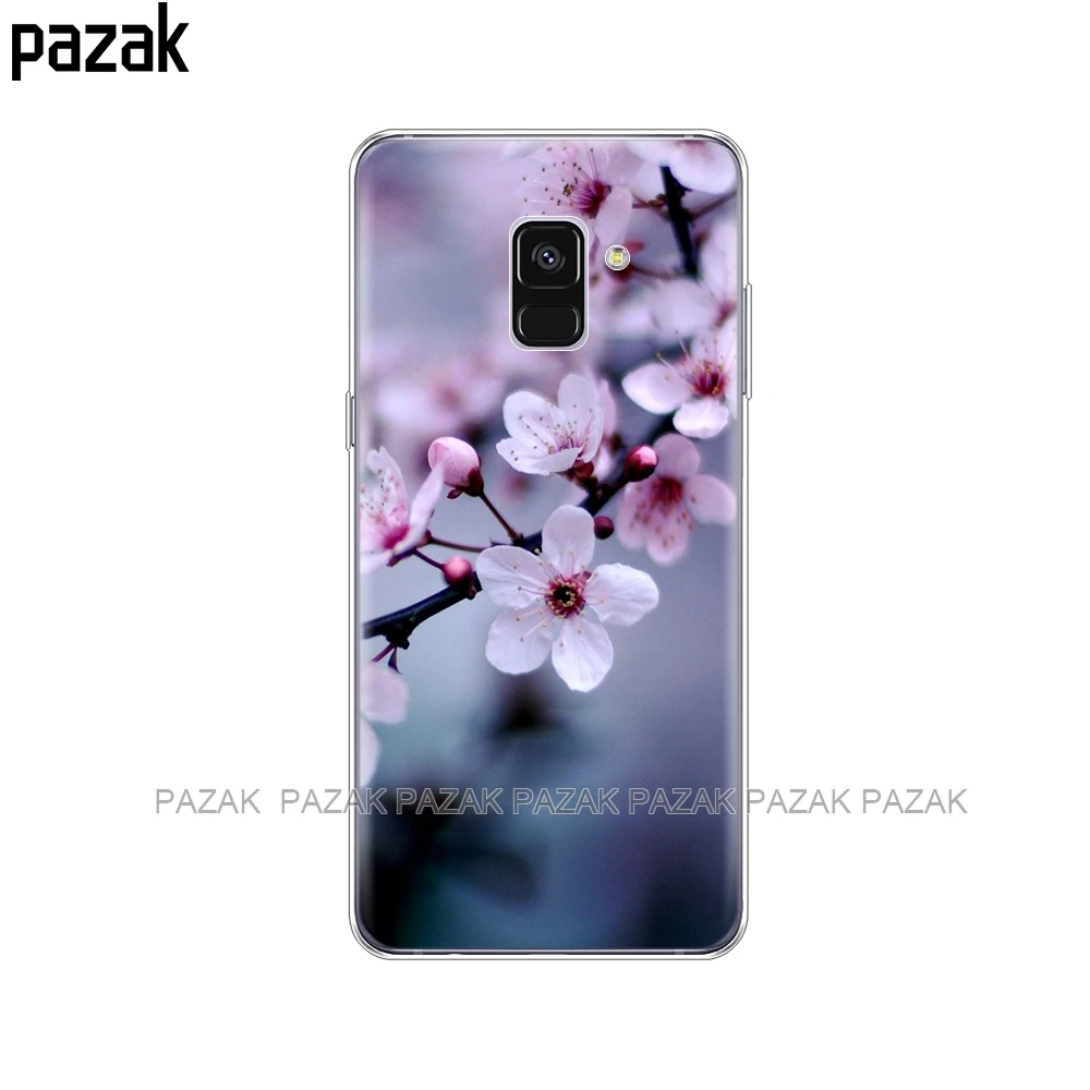 Силиконовый чехол для телефона samsung Galaxy A8 A530 A530F, силиконовый чехол для samsung A8 Plus A730 A730F, прозрачный чехол s - Цвет: 34241