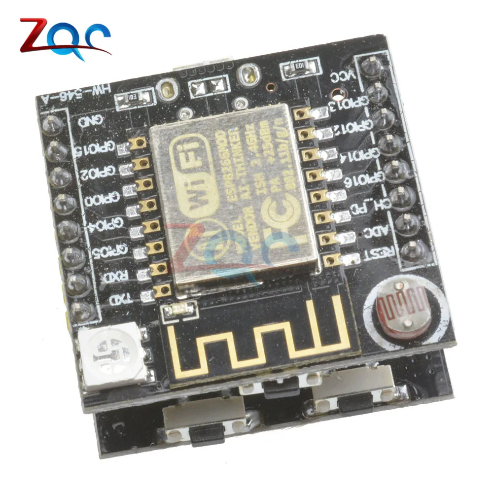 ESP8266 серийный WIFI Witty cloud Development Board ESP 12F Модуль MINI nodemcu для Arduino|nodemcu esp-12f|nodemcu mininodemcu