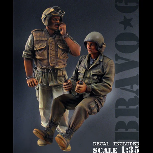 1/35 американский летчик ВВС военная сцена Комбинированный Набор фигурок солдат