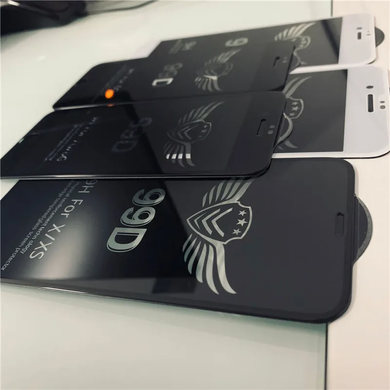 99D защитное закаленное стекло для iphone 7 6 6s 8 plus XS max XR стекло для iphone 7 x xs max Защитное стекло для экрана на iphone 7 6s 8