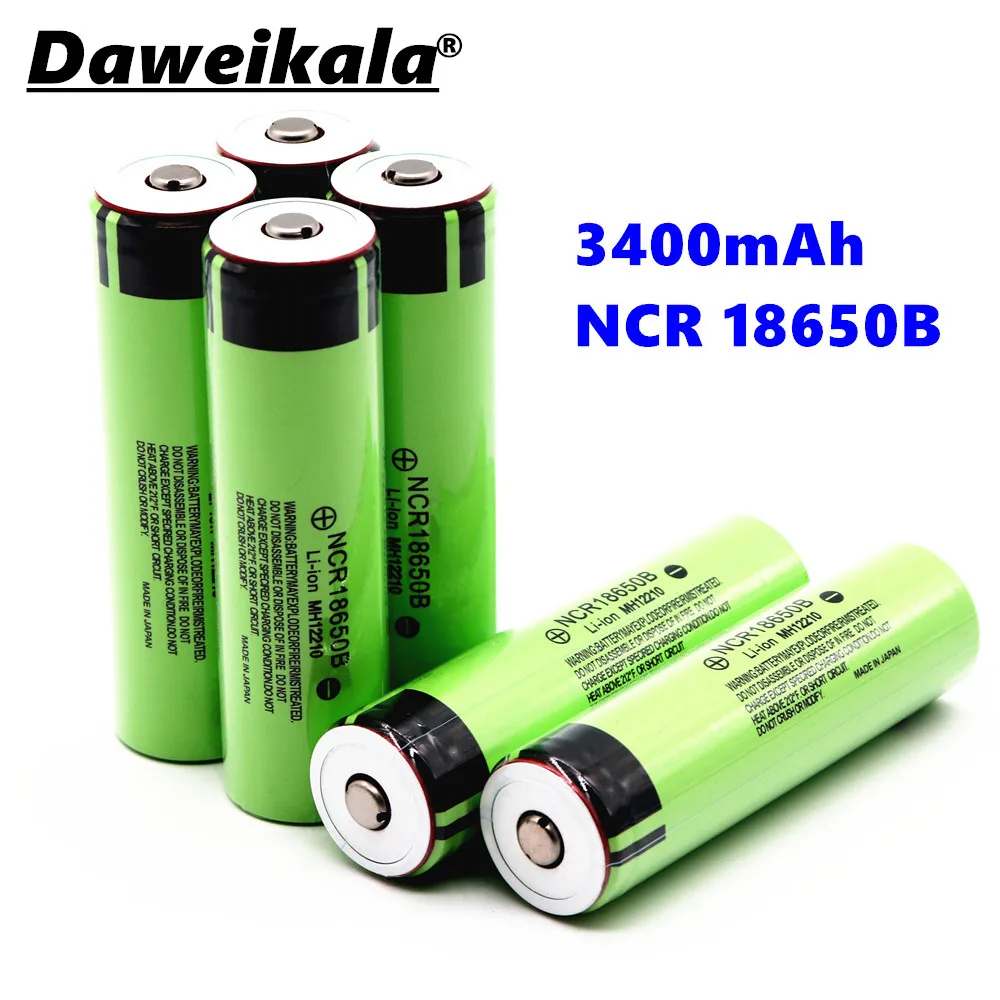 Высокая производительность 18650 Батарея 3400 мА/ч 3 7 V NCR18650B для цифрового